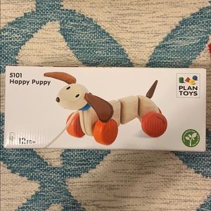 NIB happy puppy pull toy